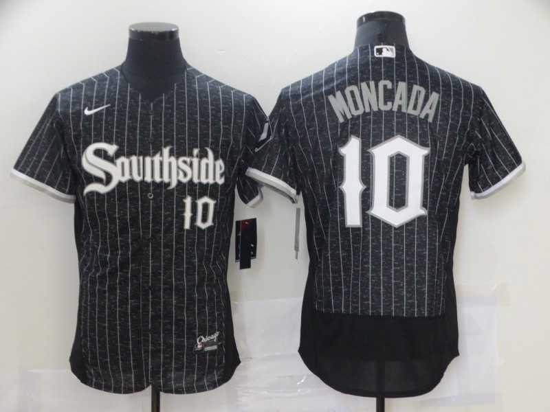 White Sox 10 Yoan Moncada Black 2021 City Connect Flexbase Jersey,We sell and wholesale White Sox 10 Yoan Moncada Black 2021 City Connect Flexbase Jersey on line form chian!